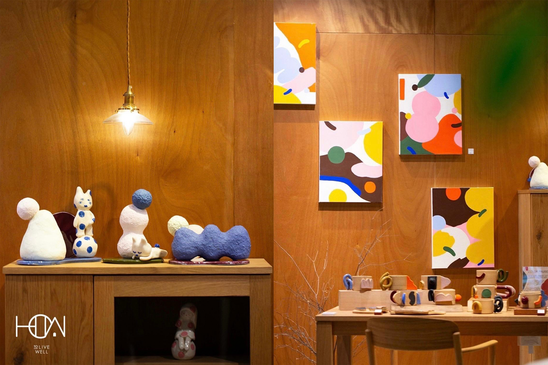 Color Pause: A Contemporary Painting and Ceramic Sculpture Show in Hong Kong