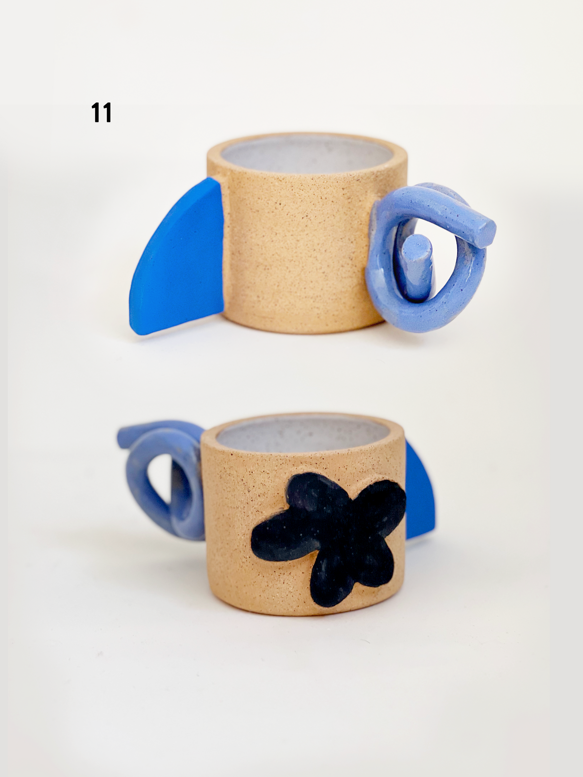 COLOR & SHAPE PAUSE sculptural mugs and vessels