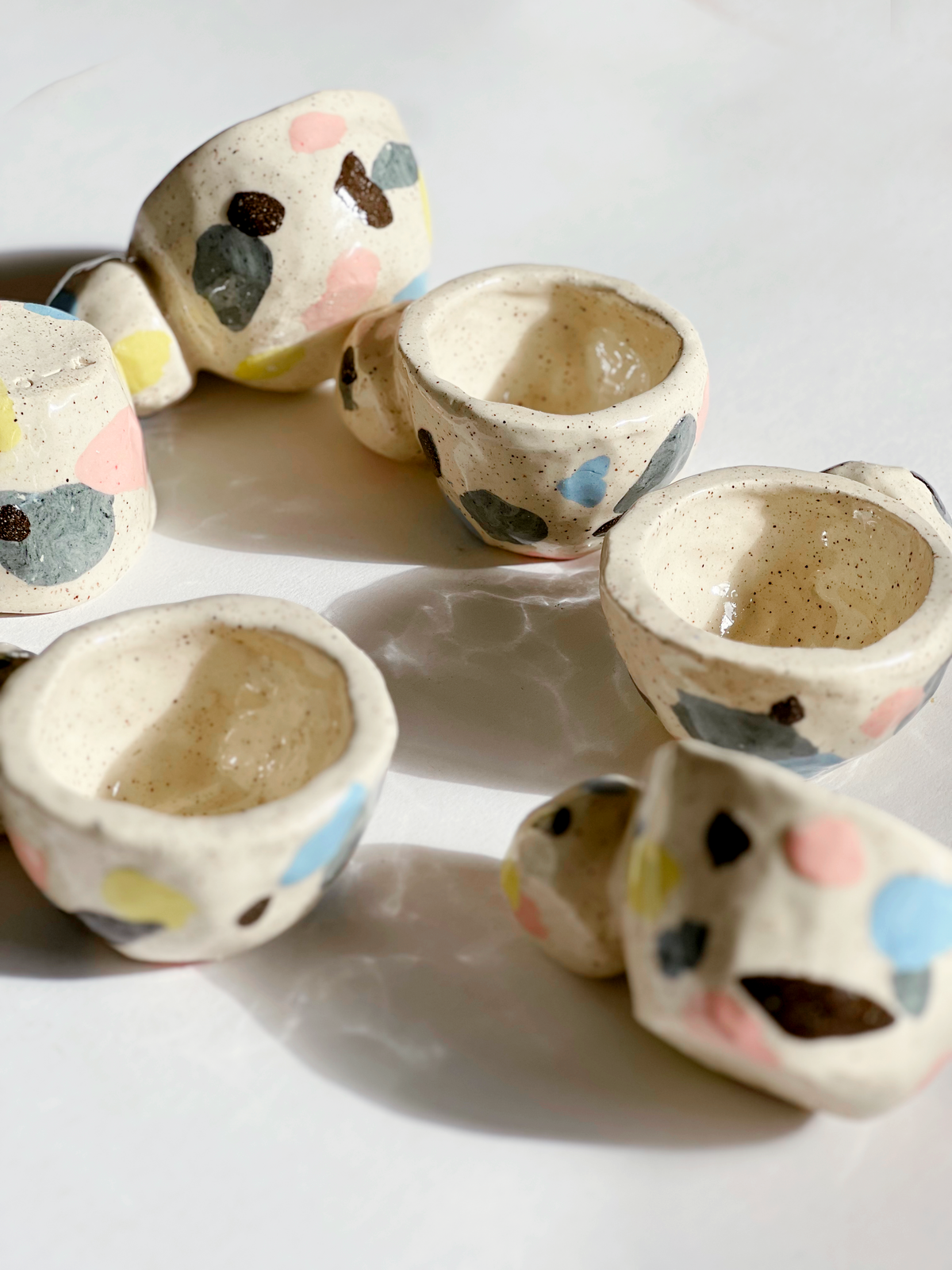 Handbuilt Wandering Dream Cups