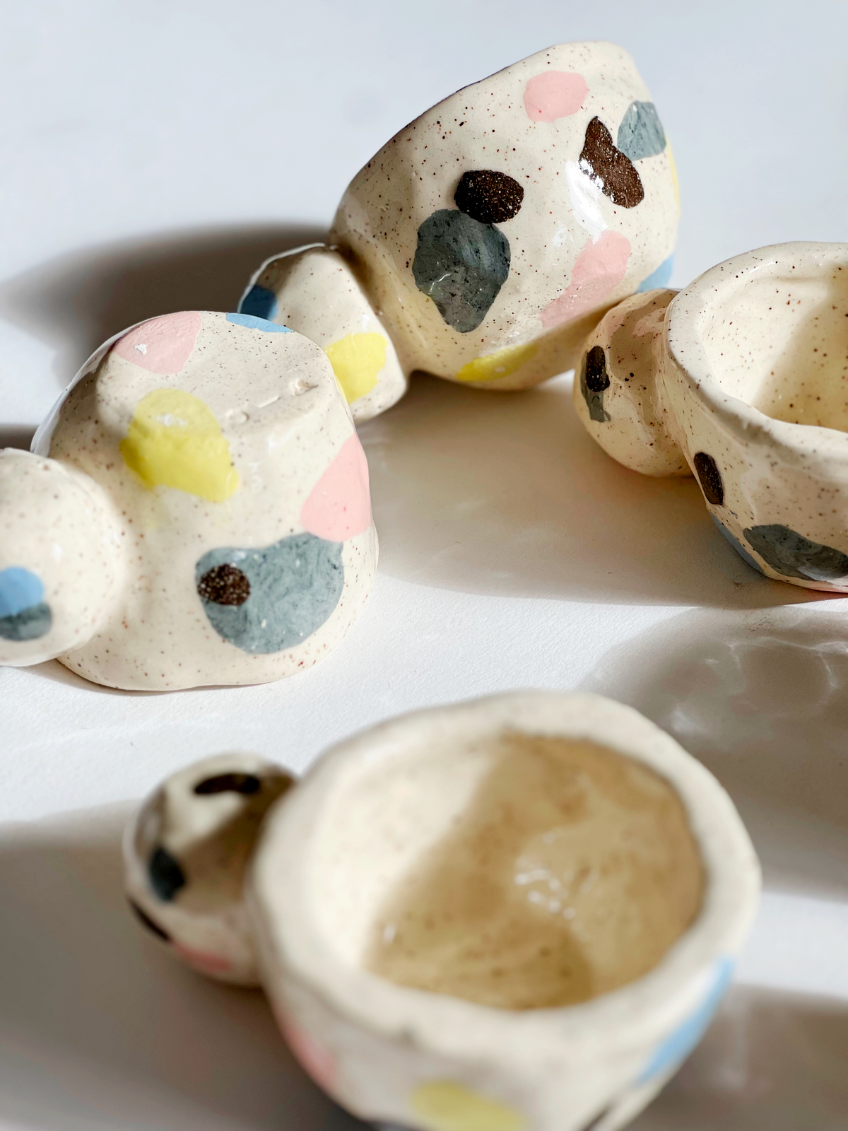 Handbuilt Wandering Dream Cups
