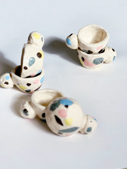 Handbuilt Wandering Dream Cups