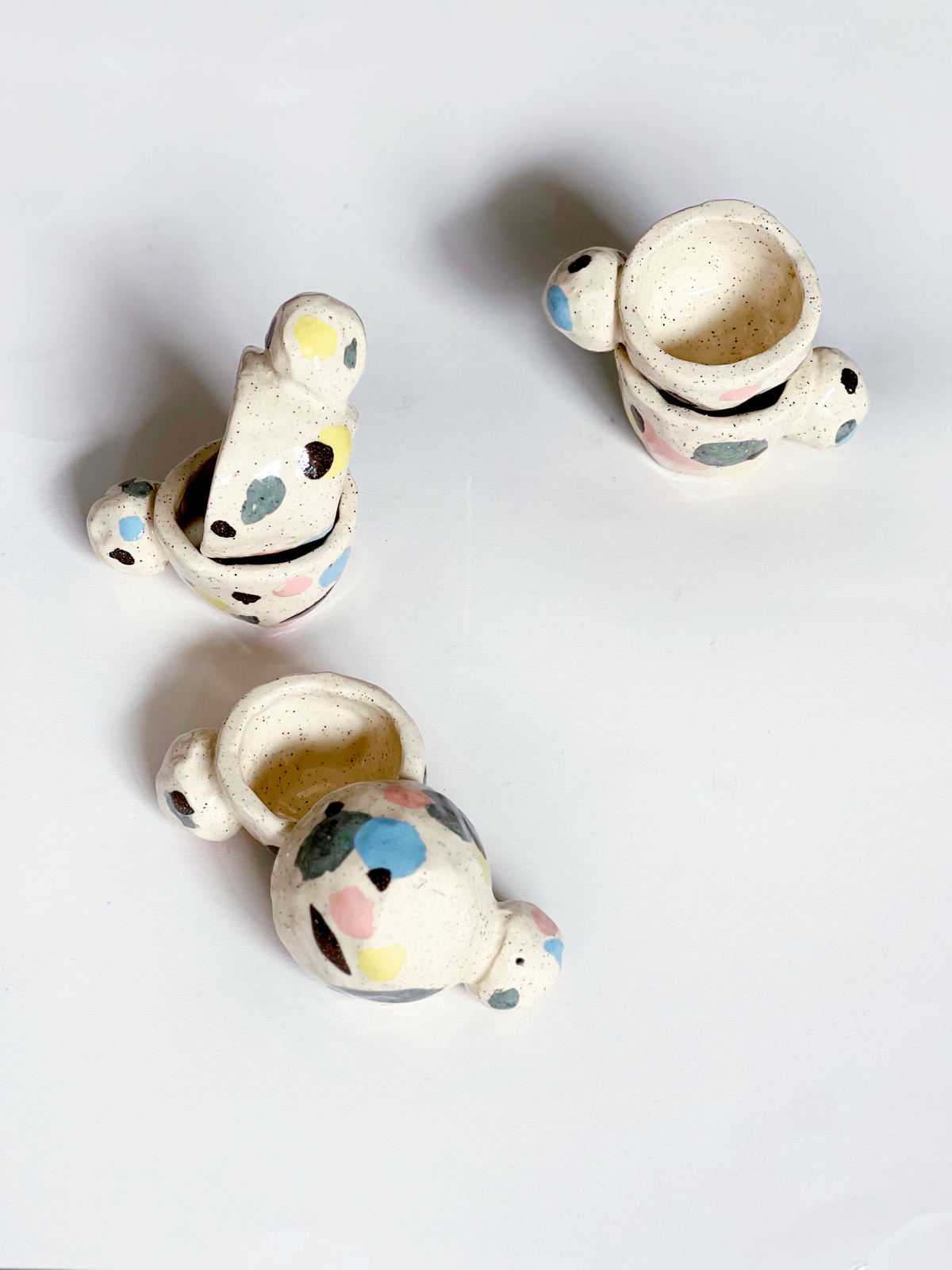 Handbuilt Wandering Dream Cups