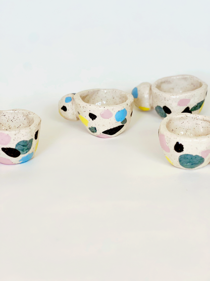 Handbuilt Wandering Dream Cups