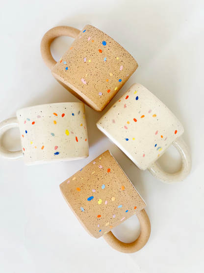 Small Sprinkles Handmade and Handpainted Ceramics Mug