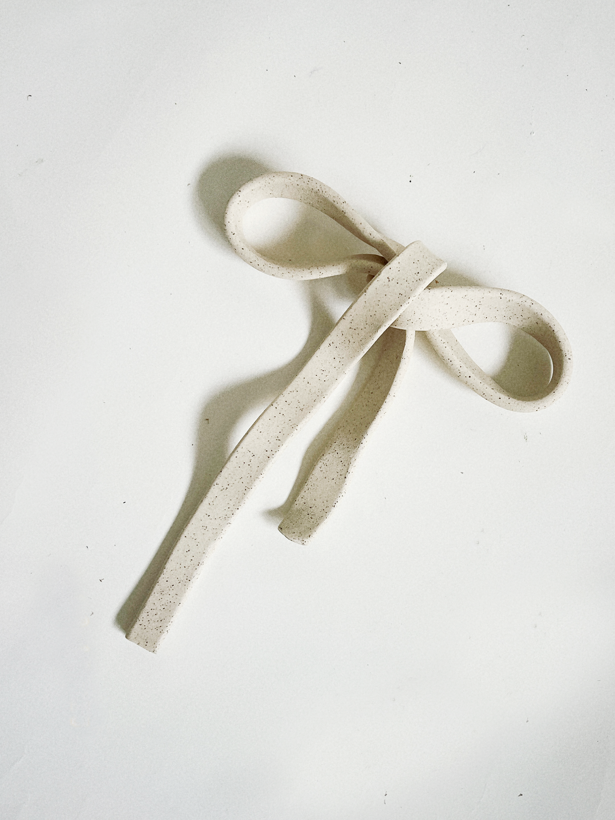 Clay Object 101 -  Soft Bows Handmade Ceramics Wall Hanging