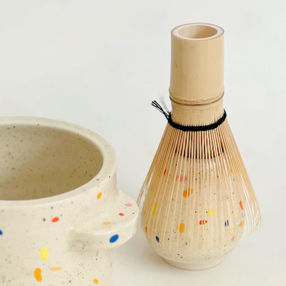 Sprinkles Matcha Bowl and Whisk Holder