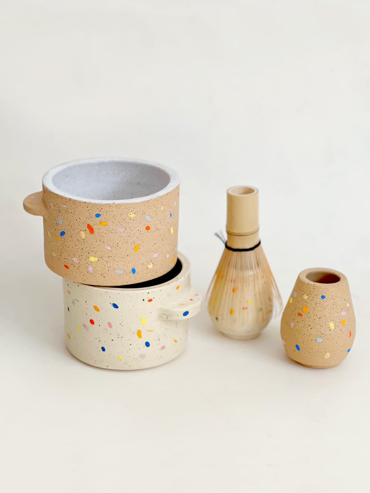 Sprinkles Matcha Bowl and Whisk Holder