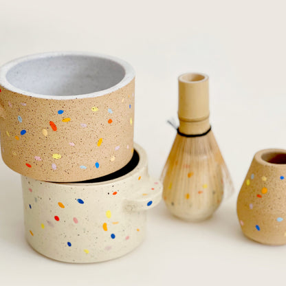 Sprinkles Matcha Bowl and Whisk Holder