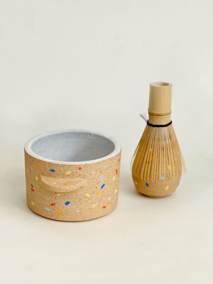 Sprinkles Matcha Bowl and Whisk Holder