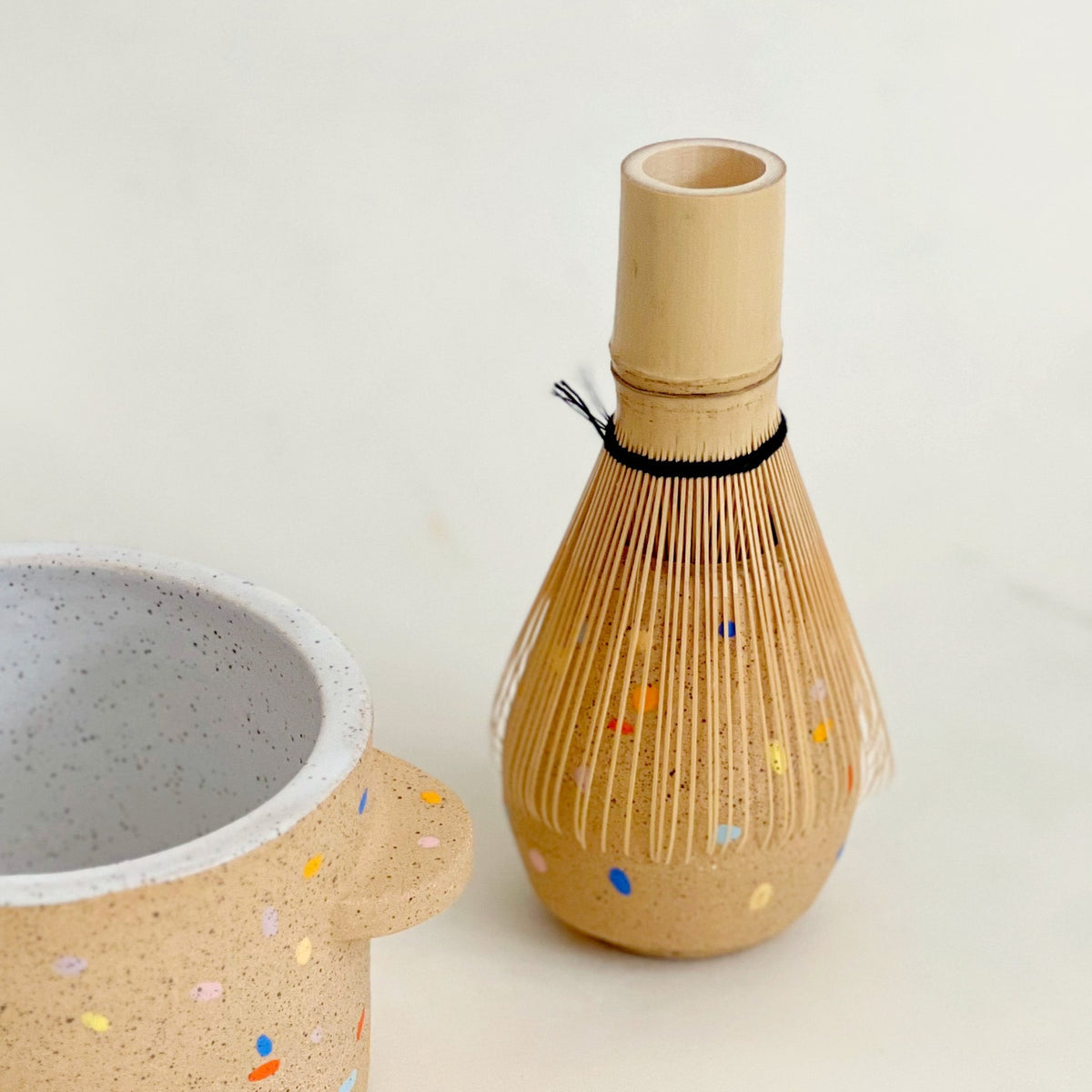 Sprinkles Matcha Bowl and Whisk Holder