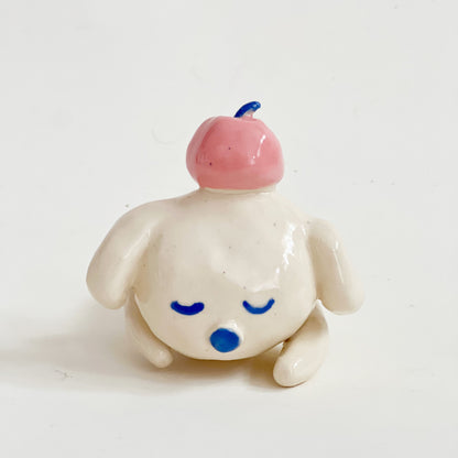 "Something Little" Project 02- Little Four eyes and friends Handmade and Hand-painted Ceramics Sculpture