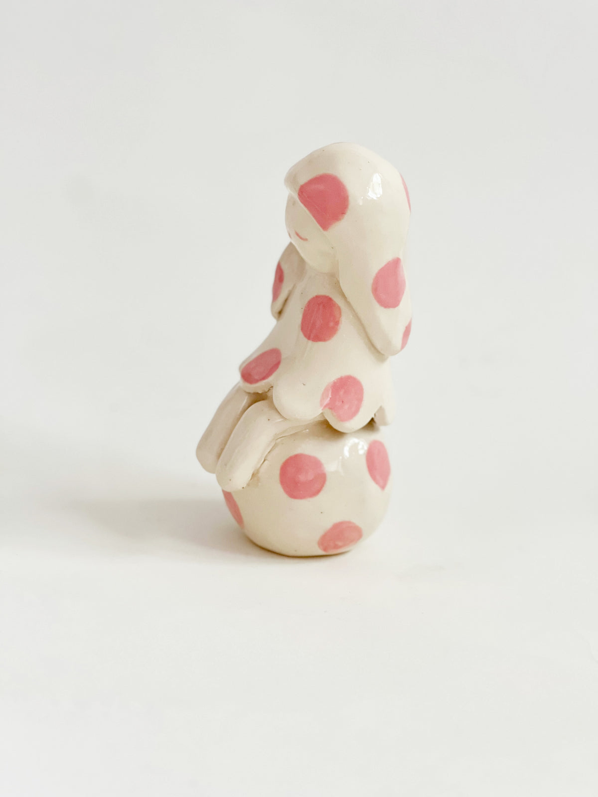 "Something Little" Project 02- Little Four eyes and friends Handmade and Hand-painted Ceramics Sculpture
