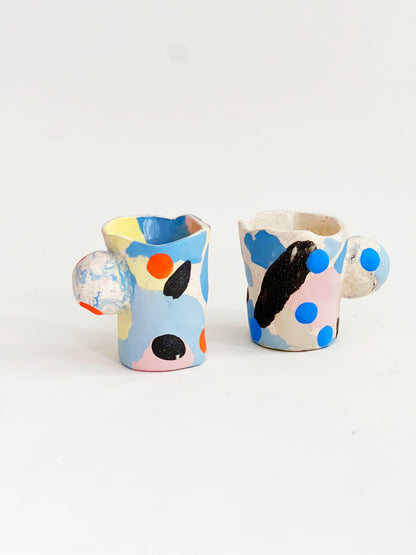 Handbuilt Wandering day dream Mug