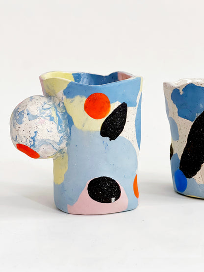 Handbuilt Wandering day dream Mug
