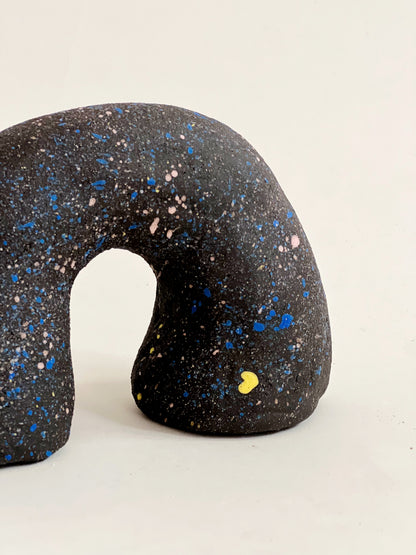 Hand built funfetti Sculpture