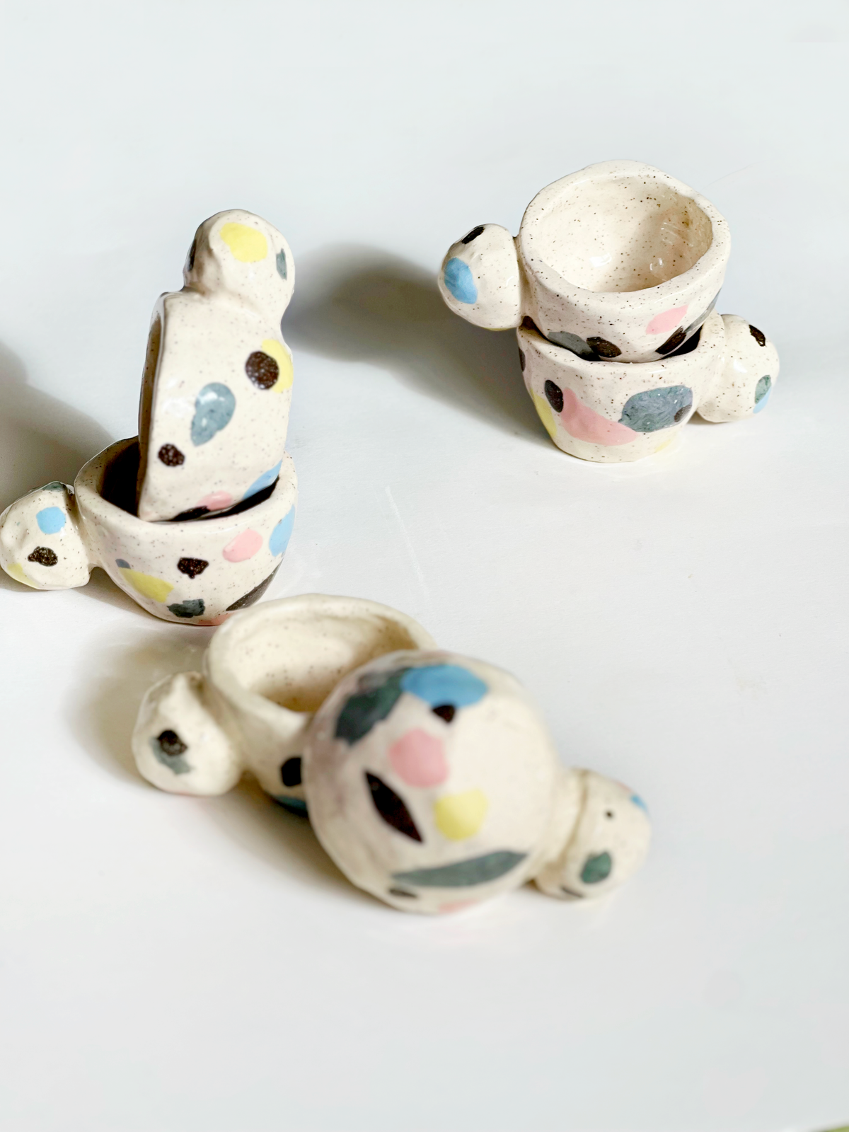 Handbuilt Wandering Dream Cups