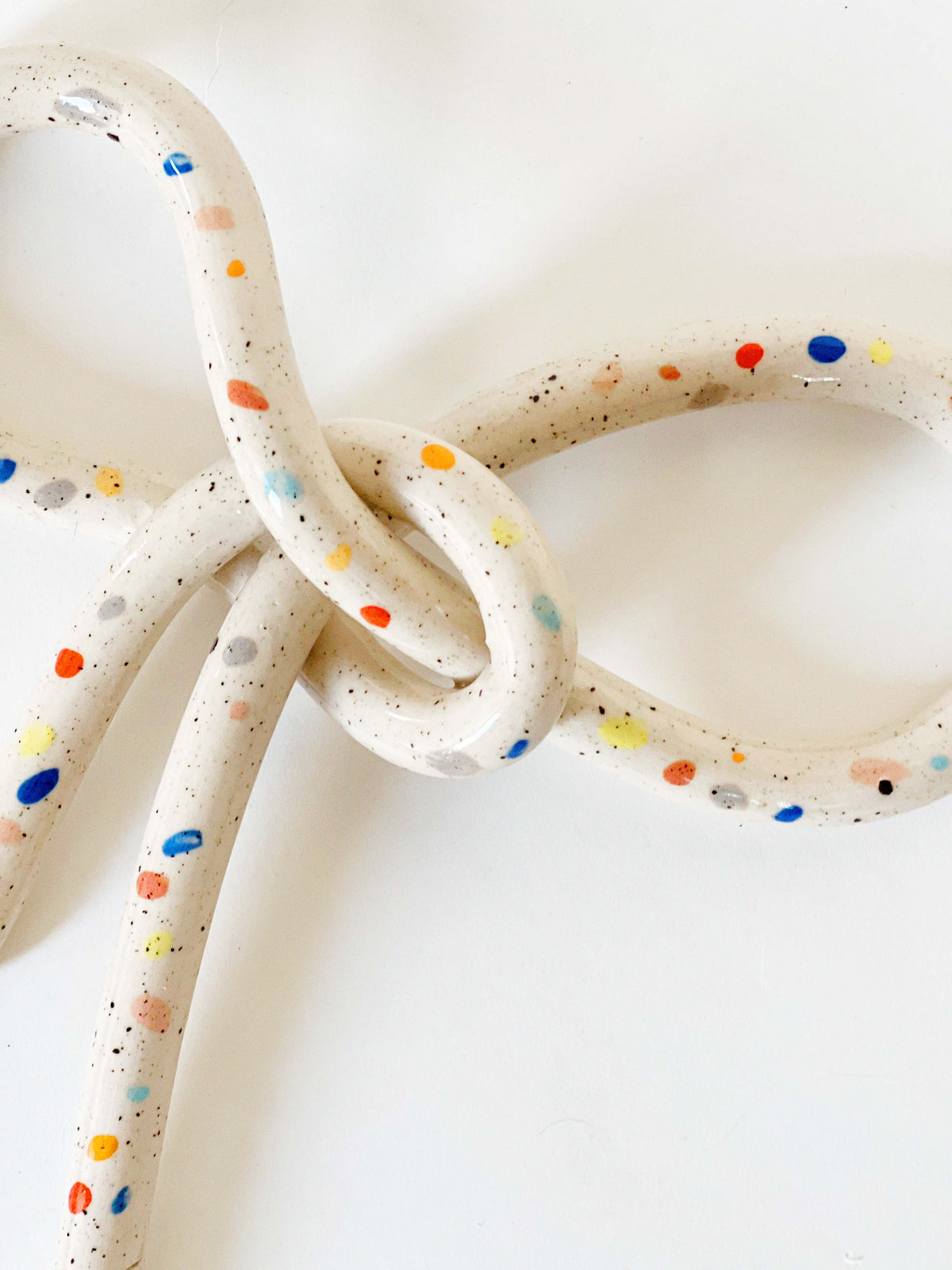 Clay Object 60 - Double Sprinkles Bow