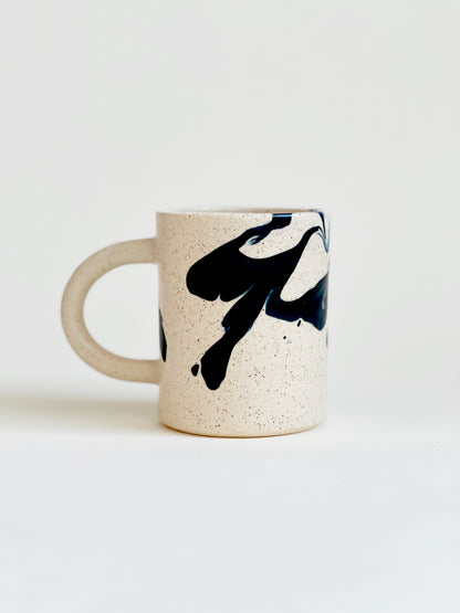 Large Matte Soft Clouds Handmade Ceramics Mug