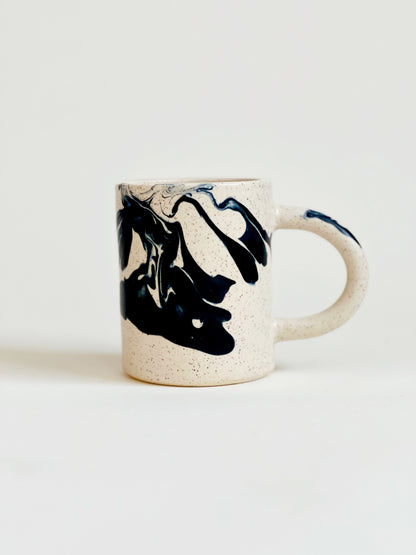 Large Matte Soft Clouds Handmade Ceramics Mug